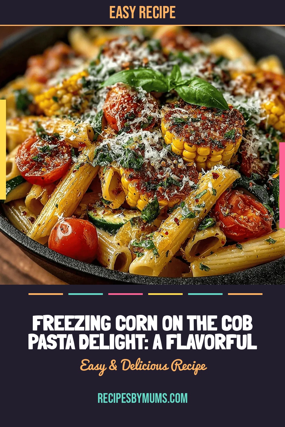 Freezing Corn On The Cob Pasta Delight: A Flavorful Summer Dish