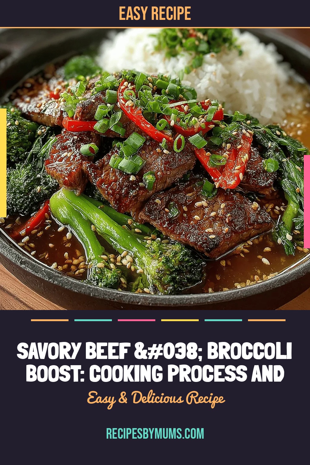 Savory Beef & Broccoli Boost: Cooking Process and Serving Suggestions
