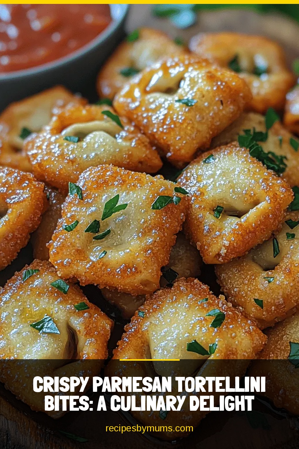 Crispy Parmesan Tortellini Bites: A Culinary Delight