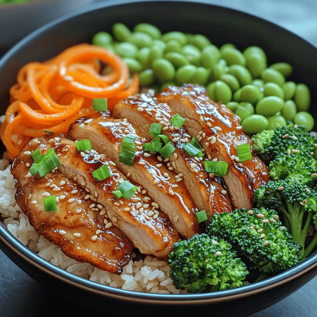Savory Teriyaki Chicken Rice Bowl Recipe