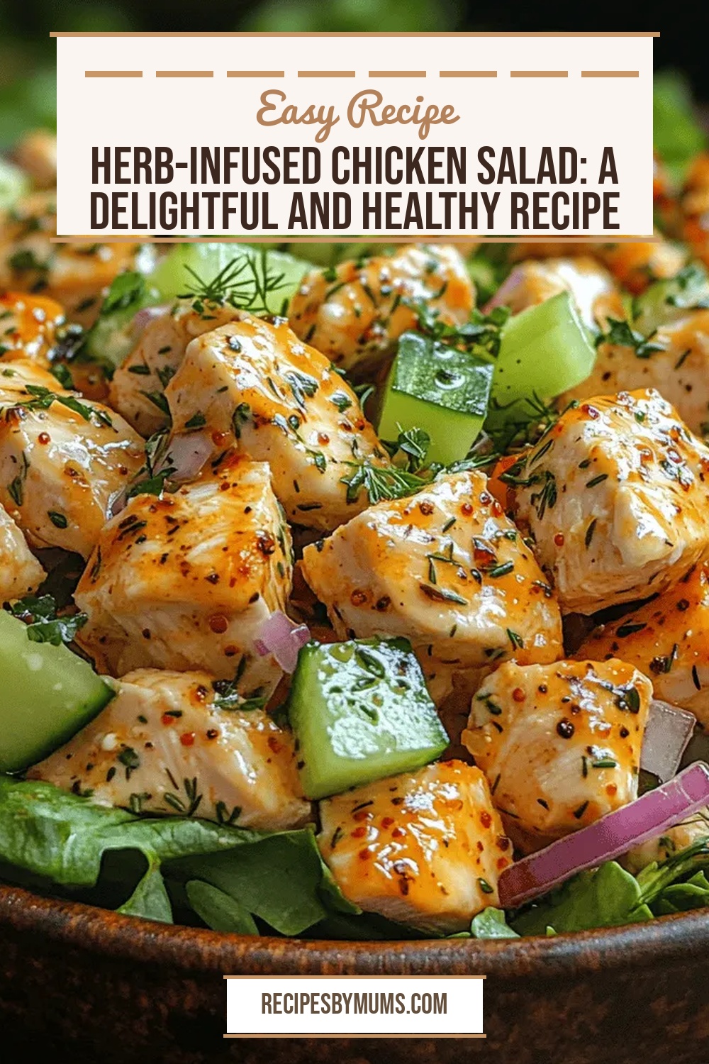 Herb-Infused Chicken Salad: A Delightful and Healthy Recipe