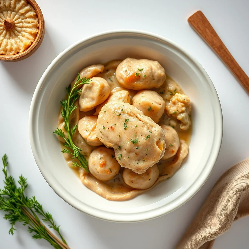 Cozy Crockpot Chicken and Dumplings