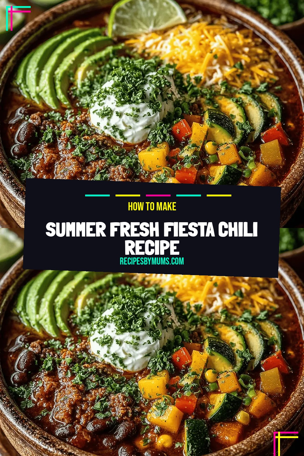 Summer Fresh Fiesta Chili Recipe
