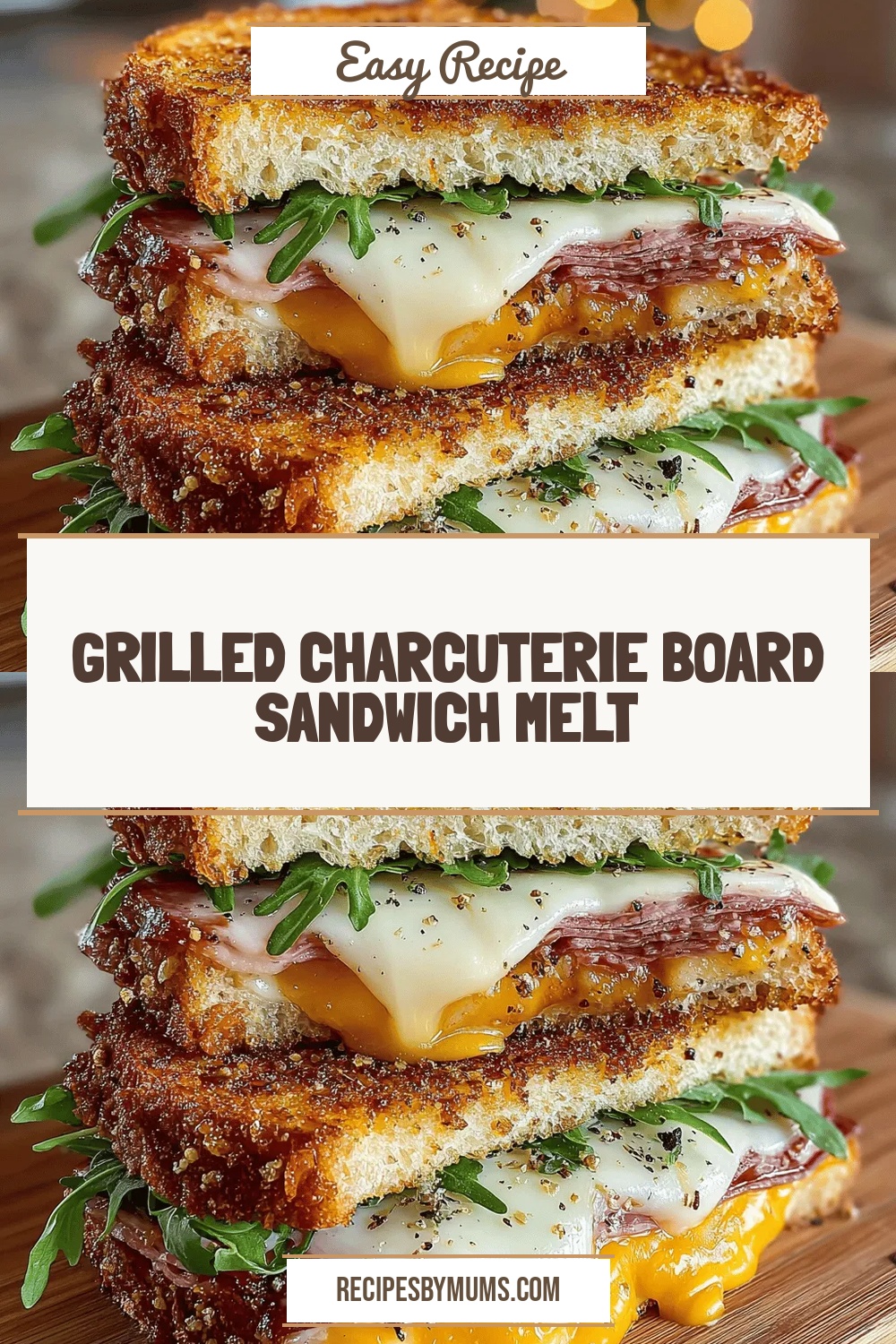 Grilled Charcuterie Board Sandwich Melt