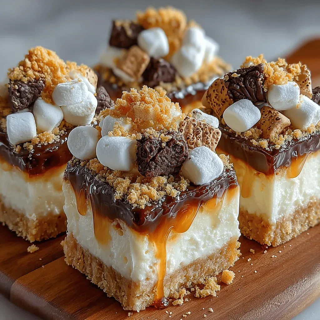 Chilly Delight S’mores Yogurt Squares