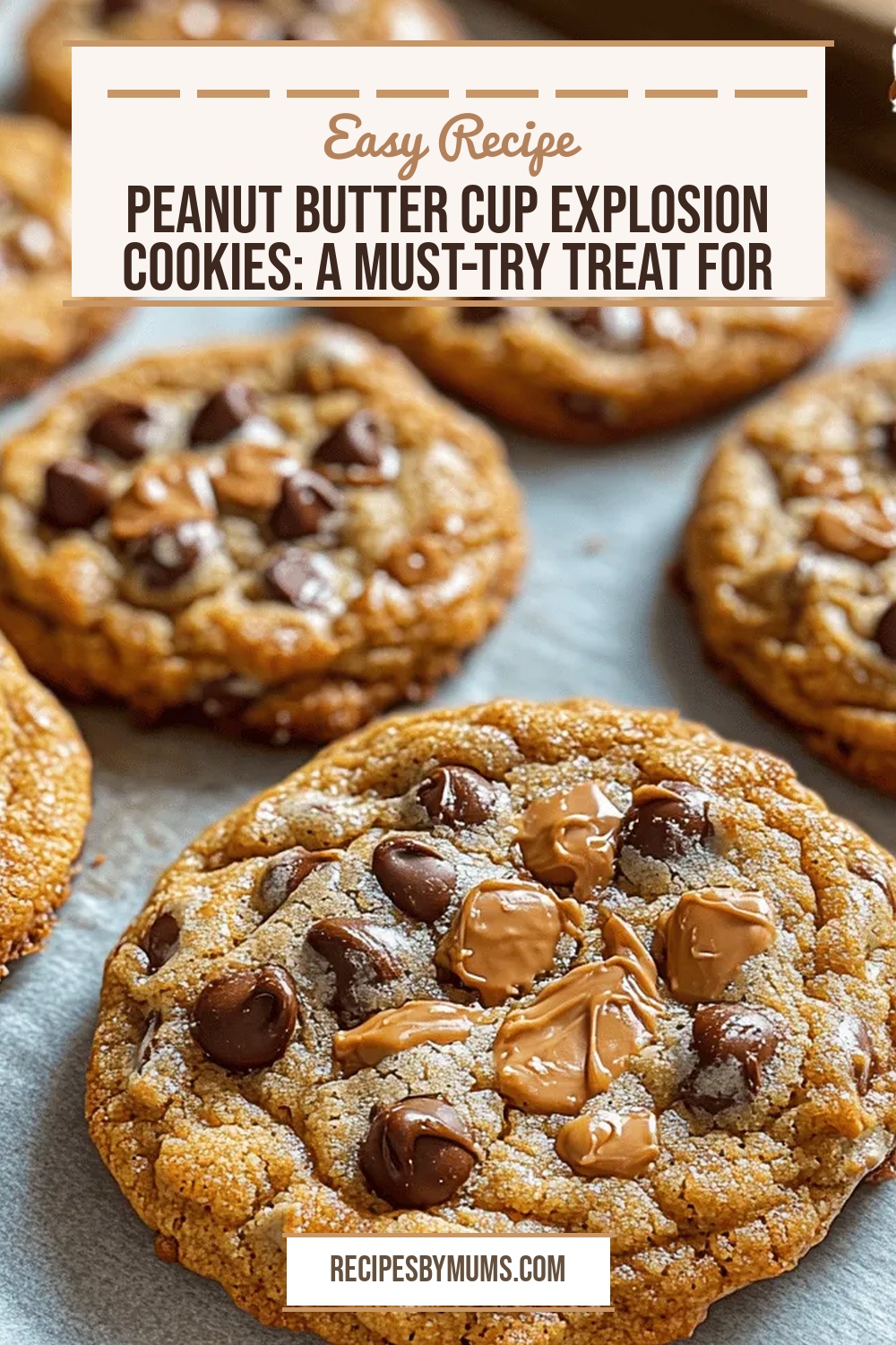 Peanut Butter Cup Explosion Cookies: A Must-Try Treat for Cookie Lovers