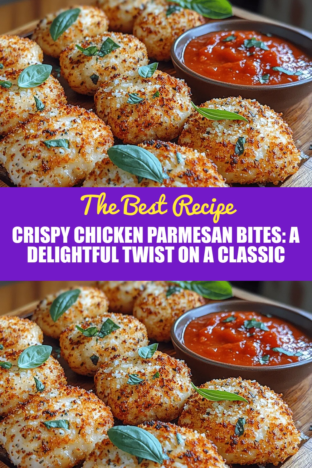 Crispy Chicken Parmesan Bites: A Delightful Twist on a Classic Favorite