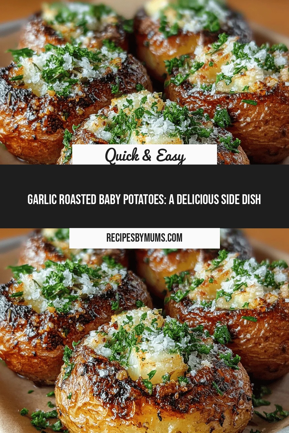 Garlic Roasted Baby Potatoes: A Delicious Side Dish