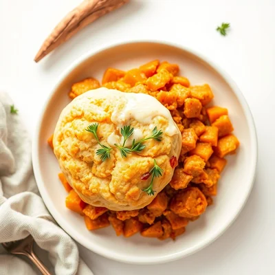 Sweet Potato Biscuit Bake