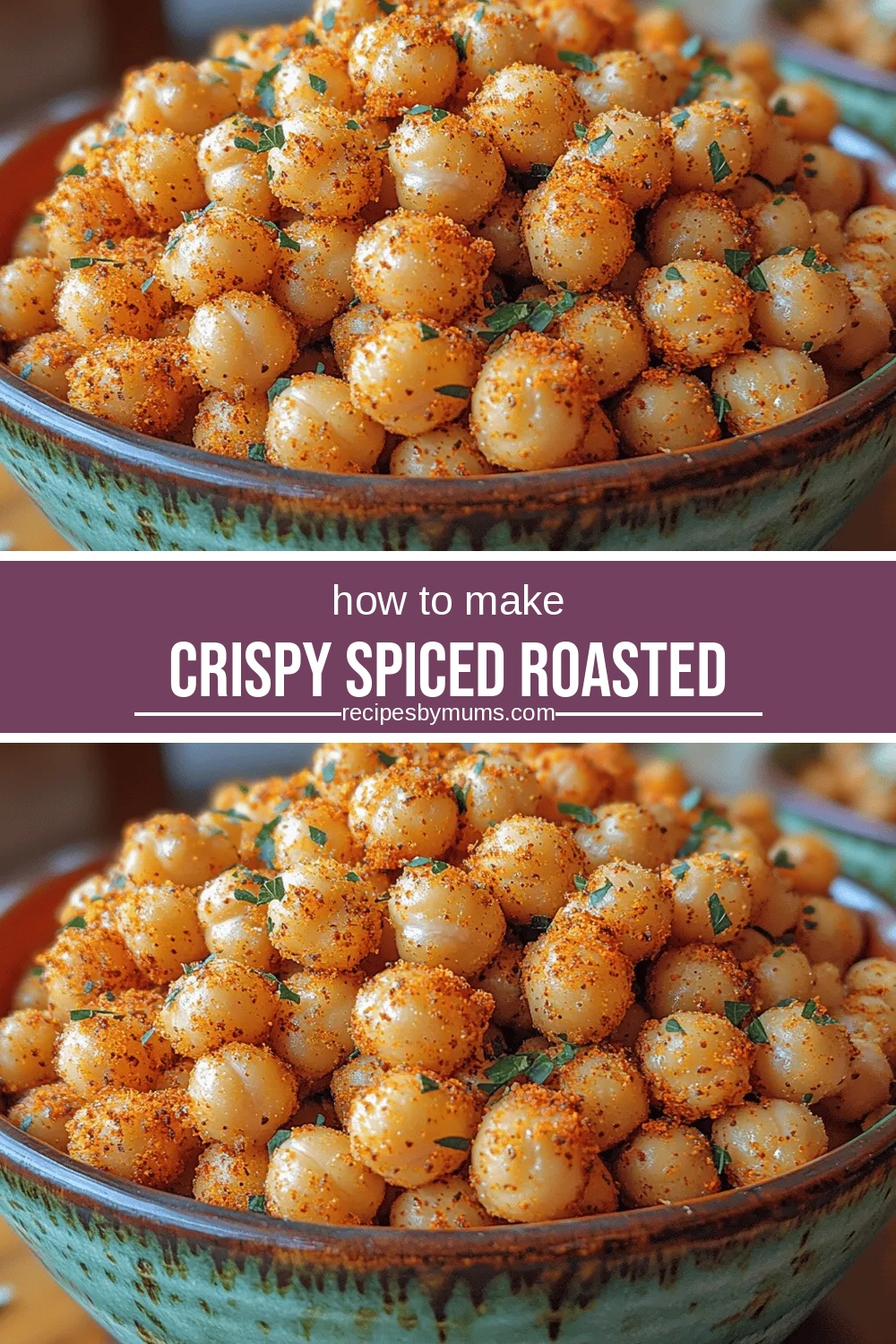 Crispy Spiced Roasted Chickpeas Recipe