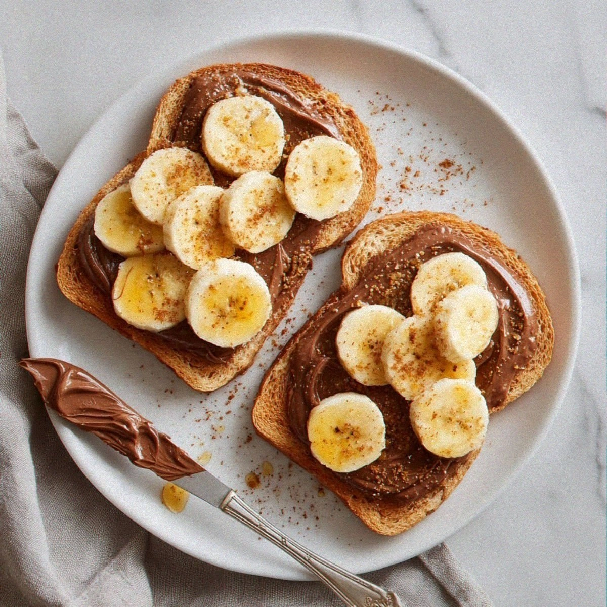 3 Easy Steps to Perfect Nutella and Banana Toast Recipe
