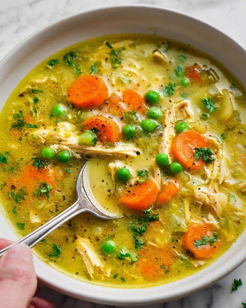 Anti-Inflammatory Turmeric Chicken Soup Recipe