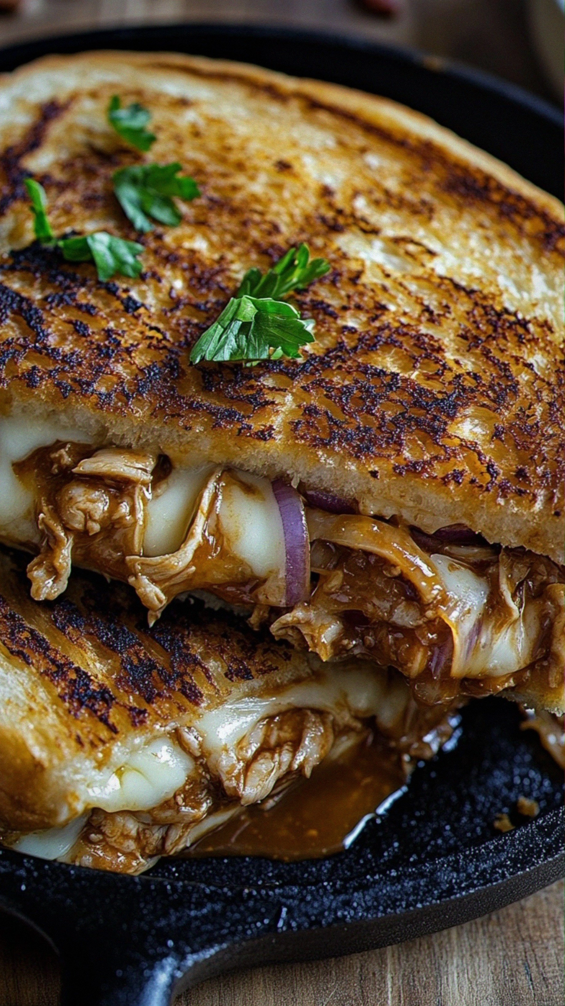 BBQ Chicken Grilled Cheese Sandwich: A Flavor Explosion Between Two Slices of Bread