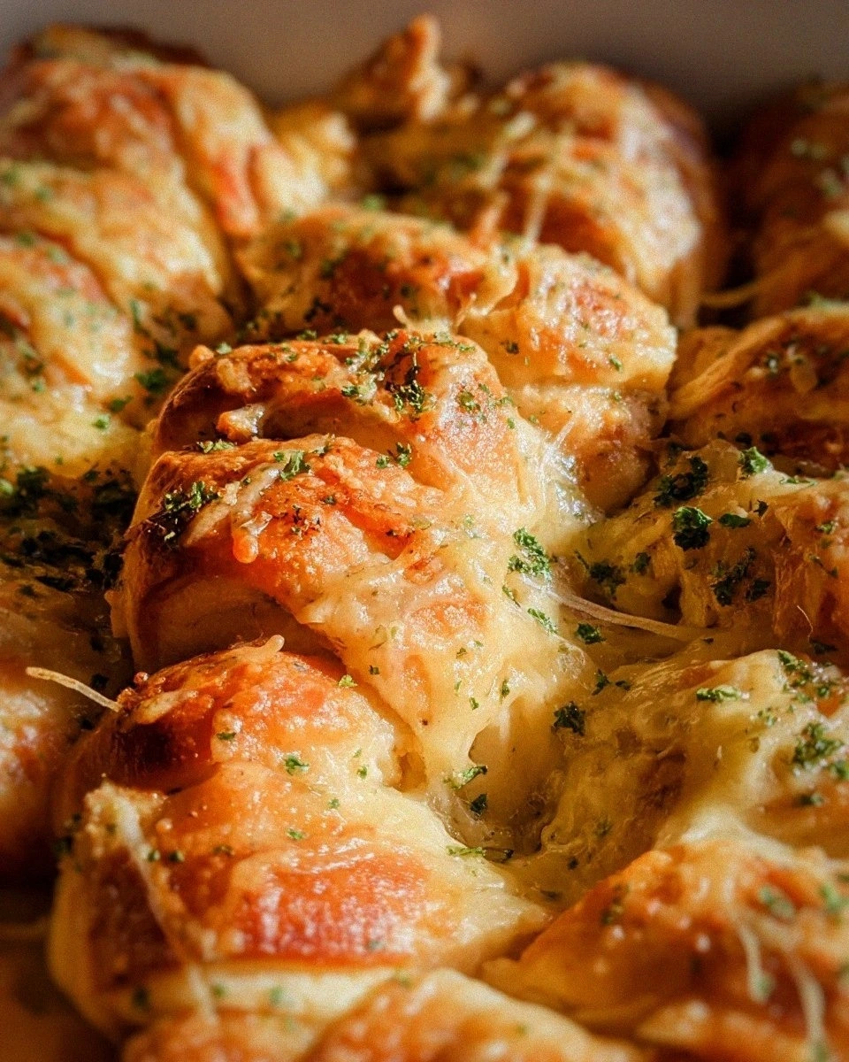 Cheesy Chicken Crescent Roll Bake