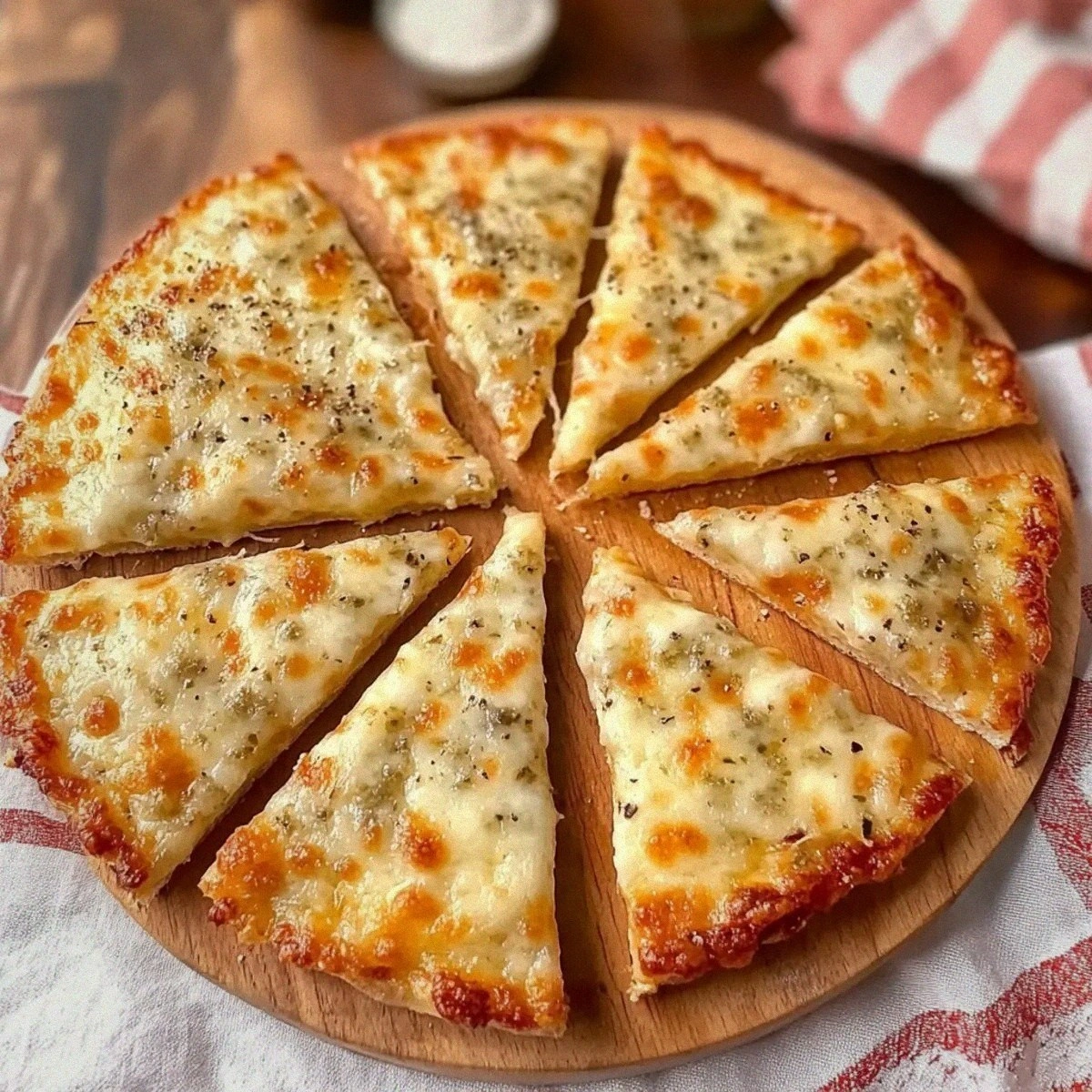Cheesy Tortilla Garlic Bread: Your Quick Snack Delight
