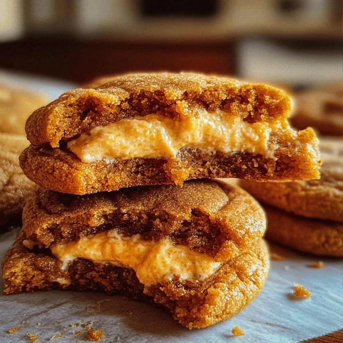 Chewy Pumpkin Cheesecake Cookies That Warm Your Heart