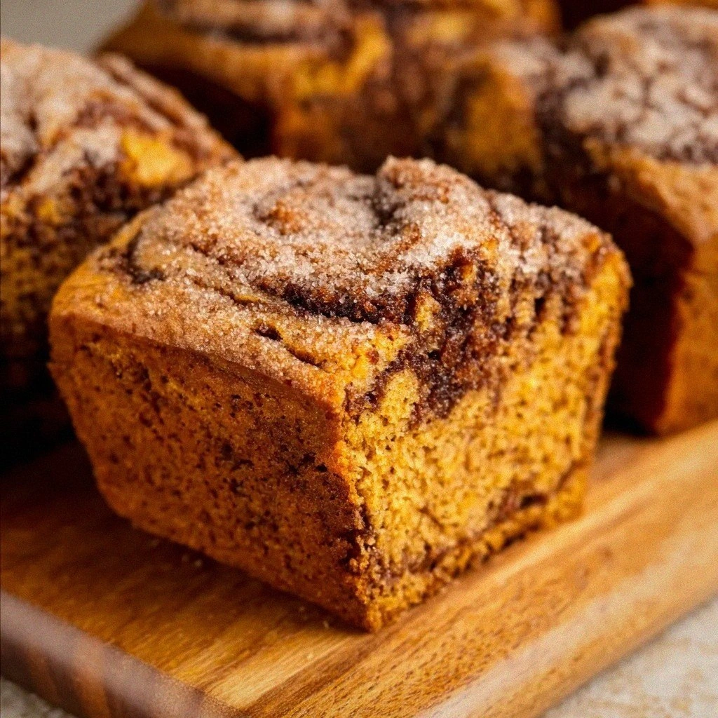 Cinnamon Swirl Pumpkin Bread Mini Loaves: Bake Sale GOLD!