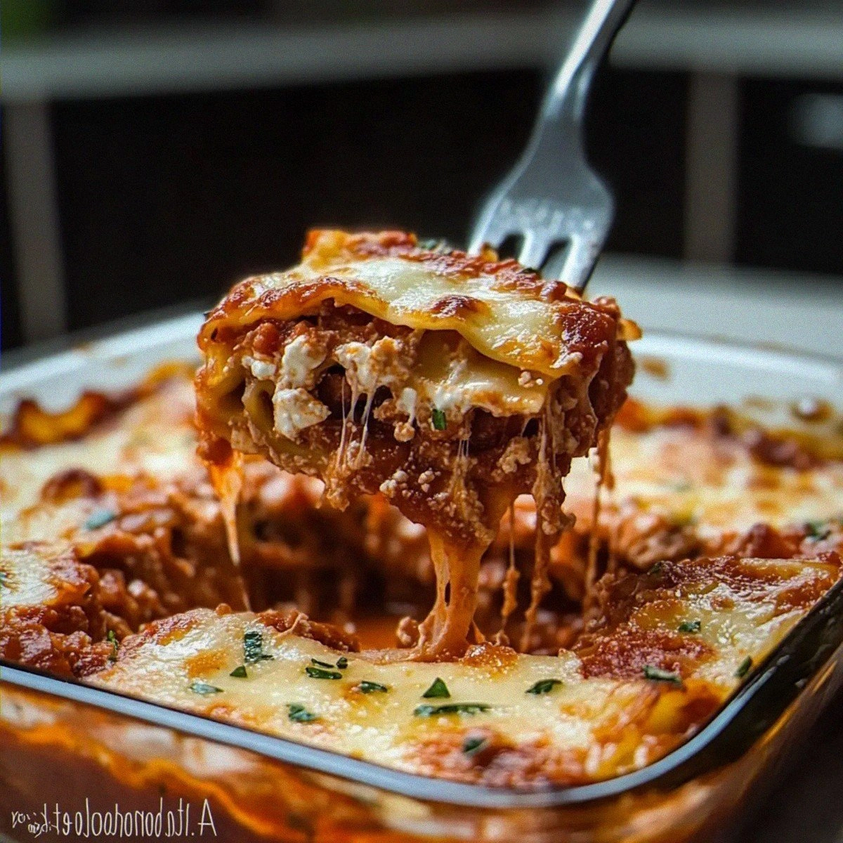 Classic Lasagna with Ricotta Cheese: Comforting Layers of Flavor