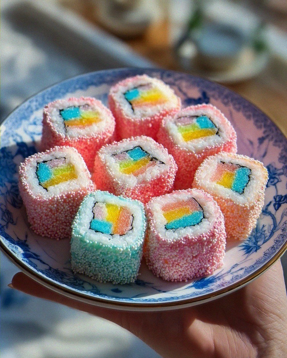 Cotton Candy Sushi: A Fun and Whimsical Dessert Everyone Loves
