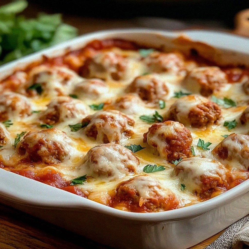 Cozy Meatball Casserole Recipe: Cheesy & Delicious Layers