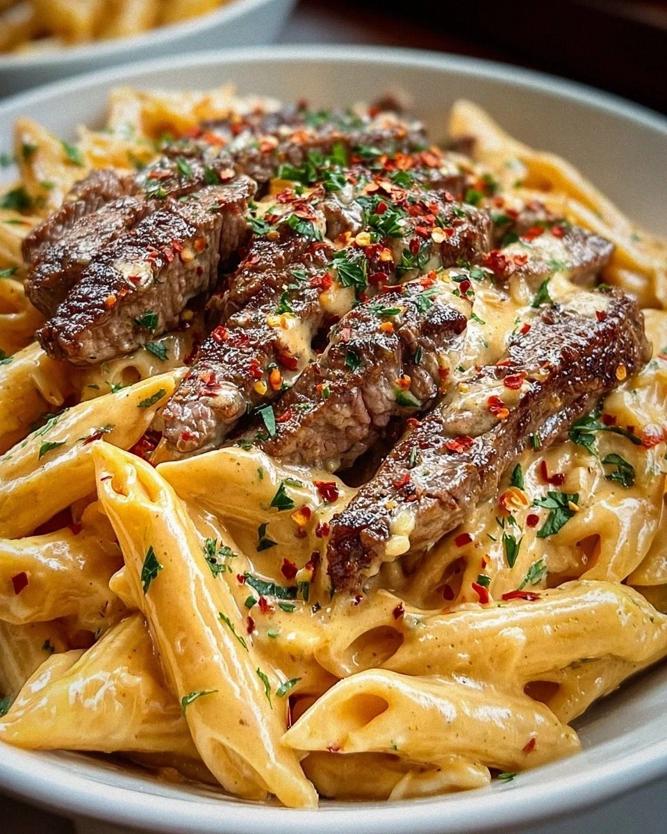 Creamy Cajun Steak Penne Pasta Recipe for a Bold Flavor Burst