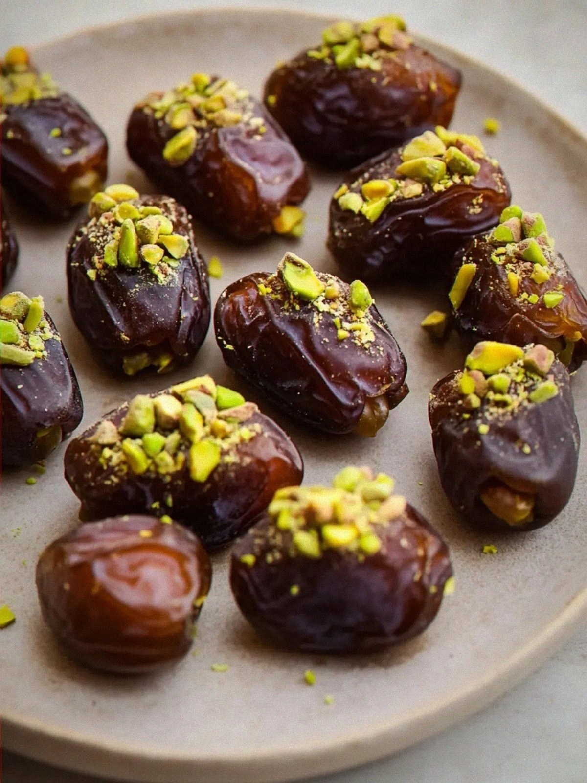 Delicious Pistachio Butter Stuffed Dates for Sweet Cravings