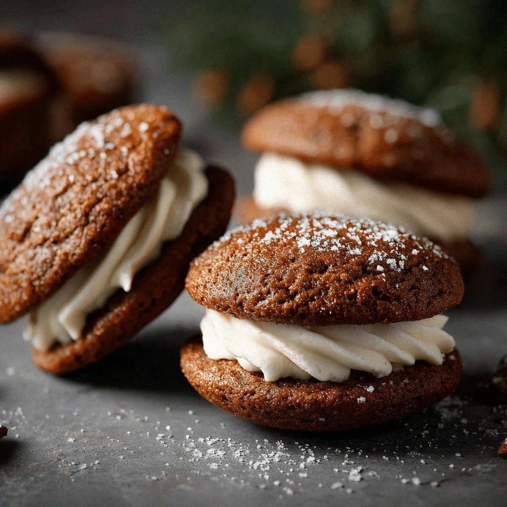 Gingerbread Whoopie Pies