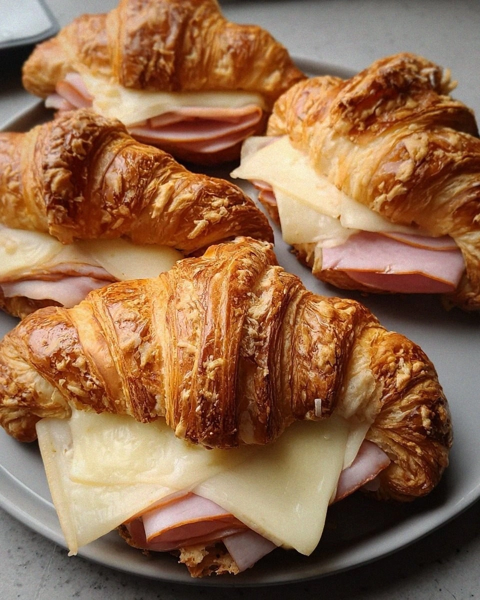 Ham and Cheese Croissant