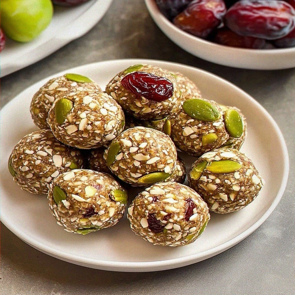 Indulge in 5-Minute Date Nuts Energy Balls Recipe