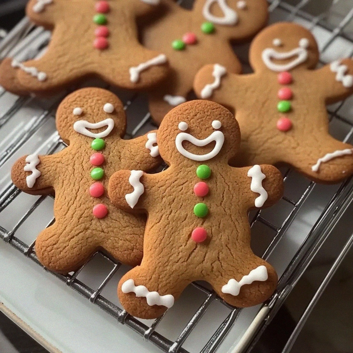Irresistibly Soft Gingerbread Man Cookies for Festive Fun