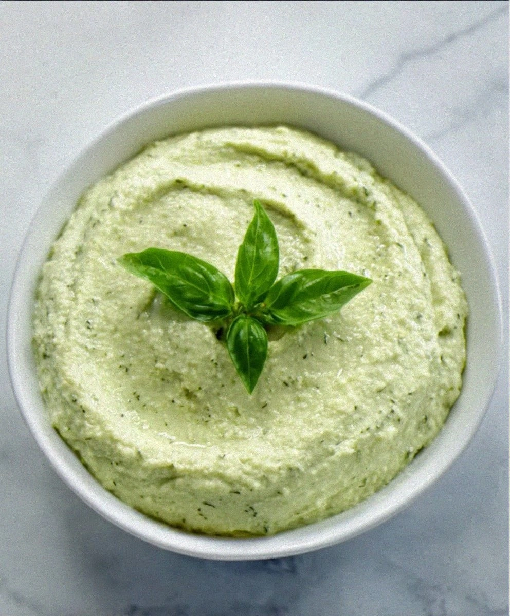 Lemon Basil Hummus: Bright, Flavorful & Plant-Based