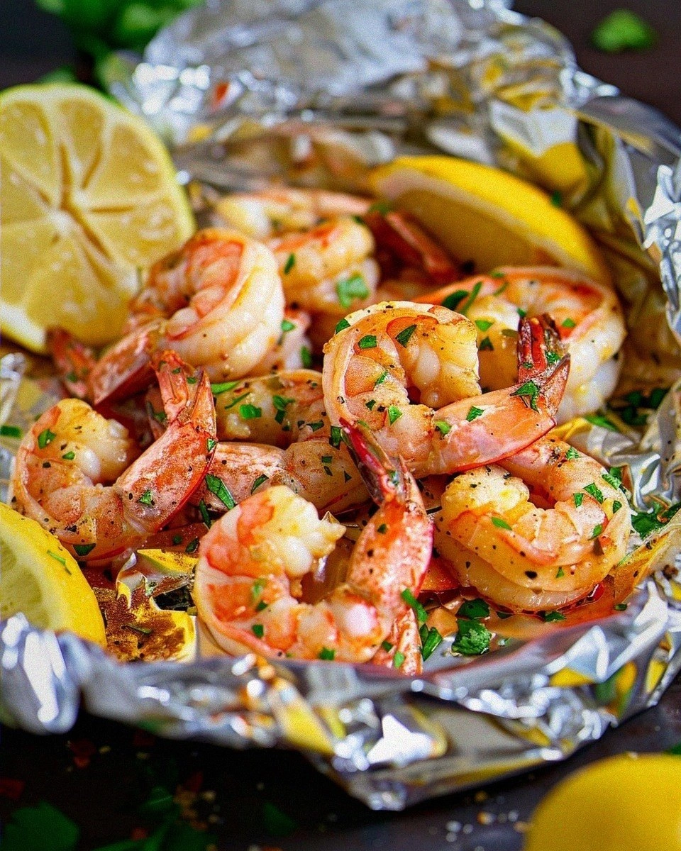 Shrimp Foil Packets