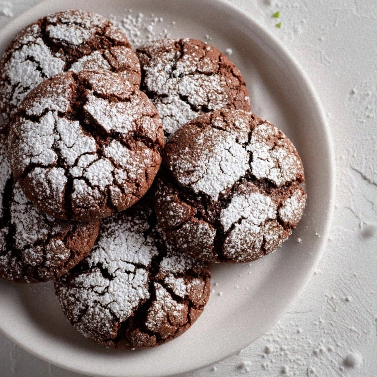 Simple Chocolate Mint Cookies