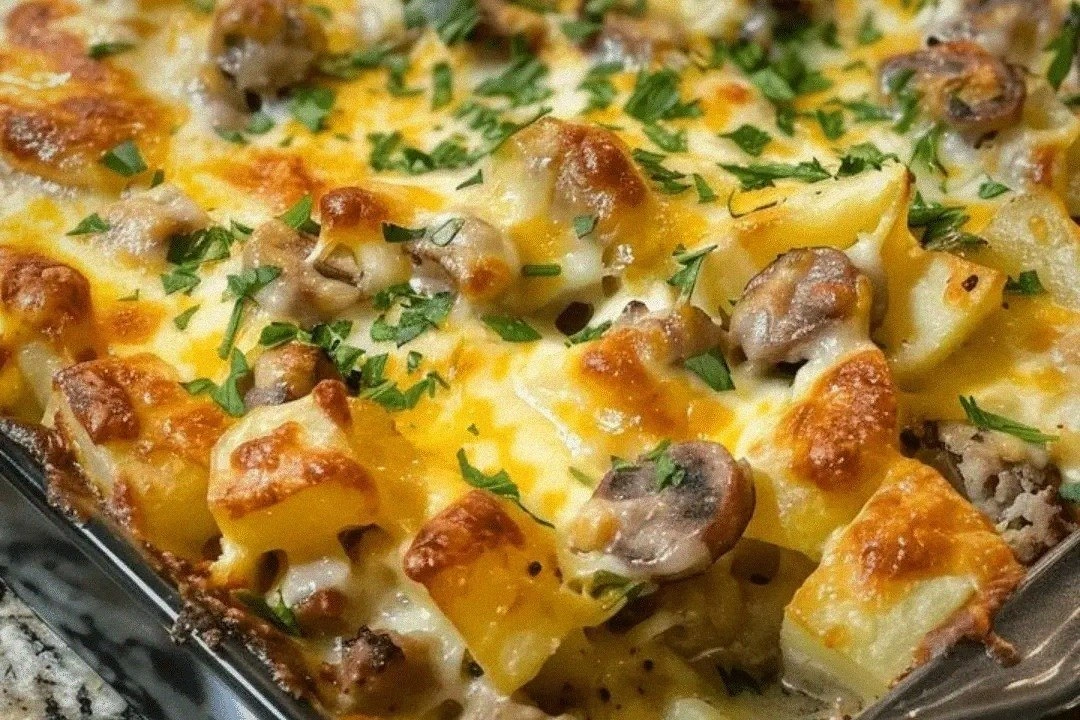 Spicy Ranch Potatoes and Sausage