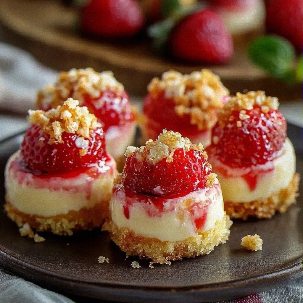 Strawberry Crunch Cheesecake Bites: An Incredible Ultimate Recipe