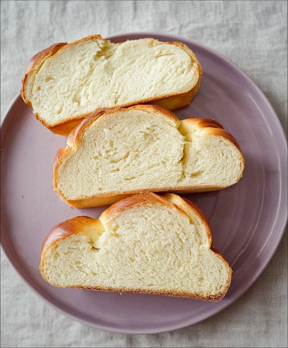 Sweet Braided Bread with Coconut Milk (Vegan Brioche)