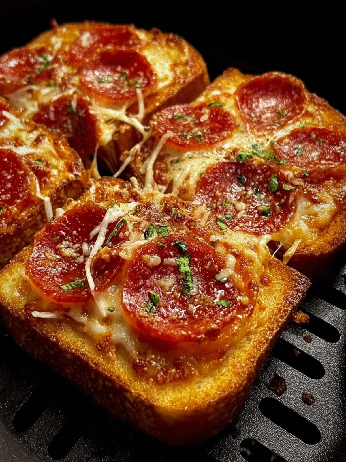 Texas Toast Air Fryer Pizza: Irresistibly Crunchy in 7 Minutes