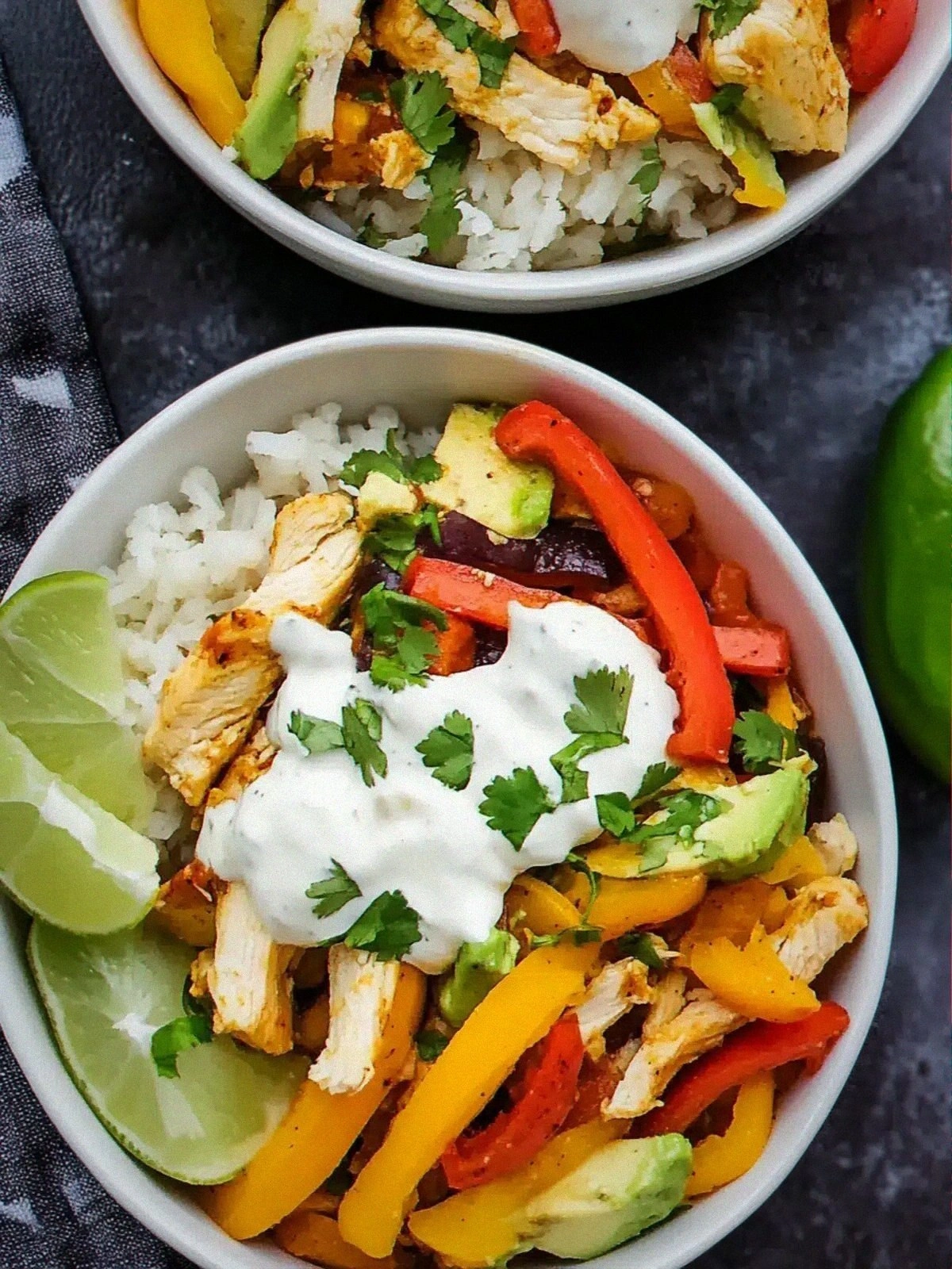 Zesty Easy Chicken Fajita Bowl for Quick Family Dinners