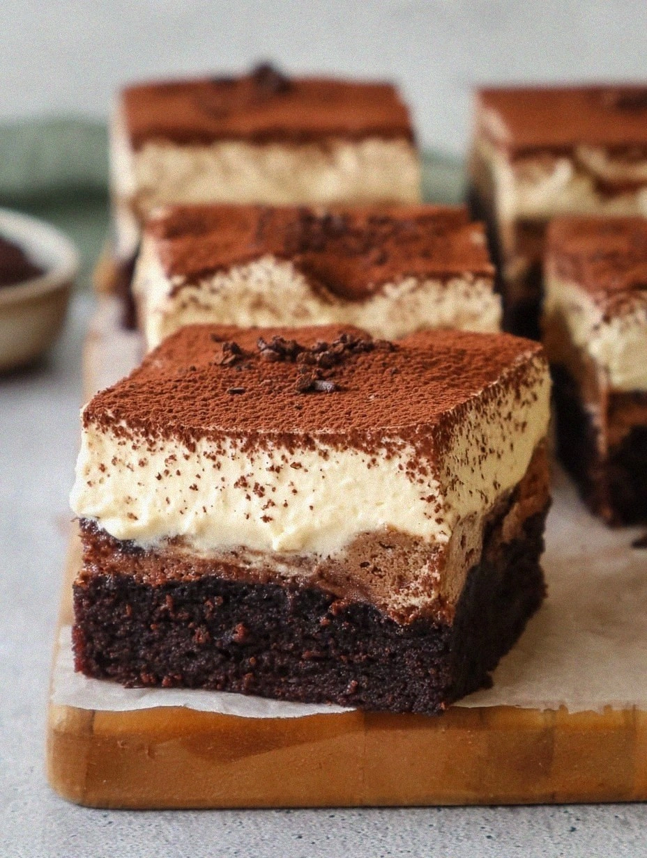 Tiramisu Brownies: My Go-To Swirled Brownie Recipe