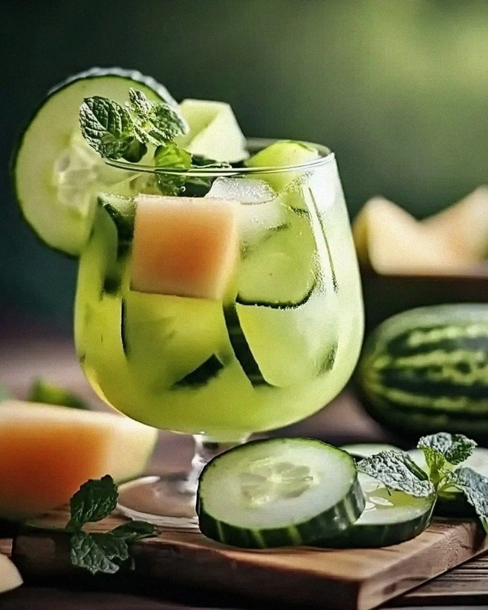 Cucumber Melon Splash: Discover This Refreshing Drink Recipe!