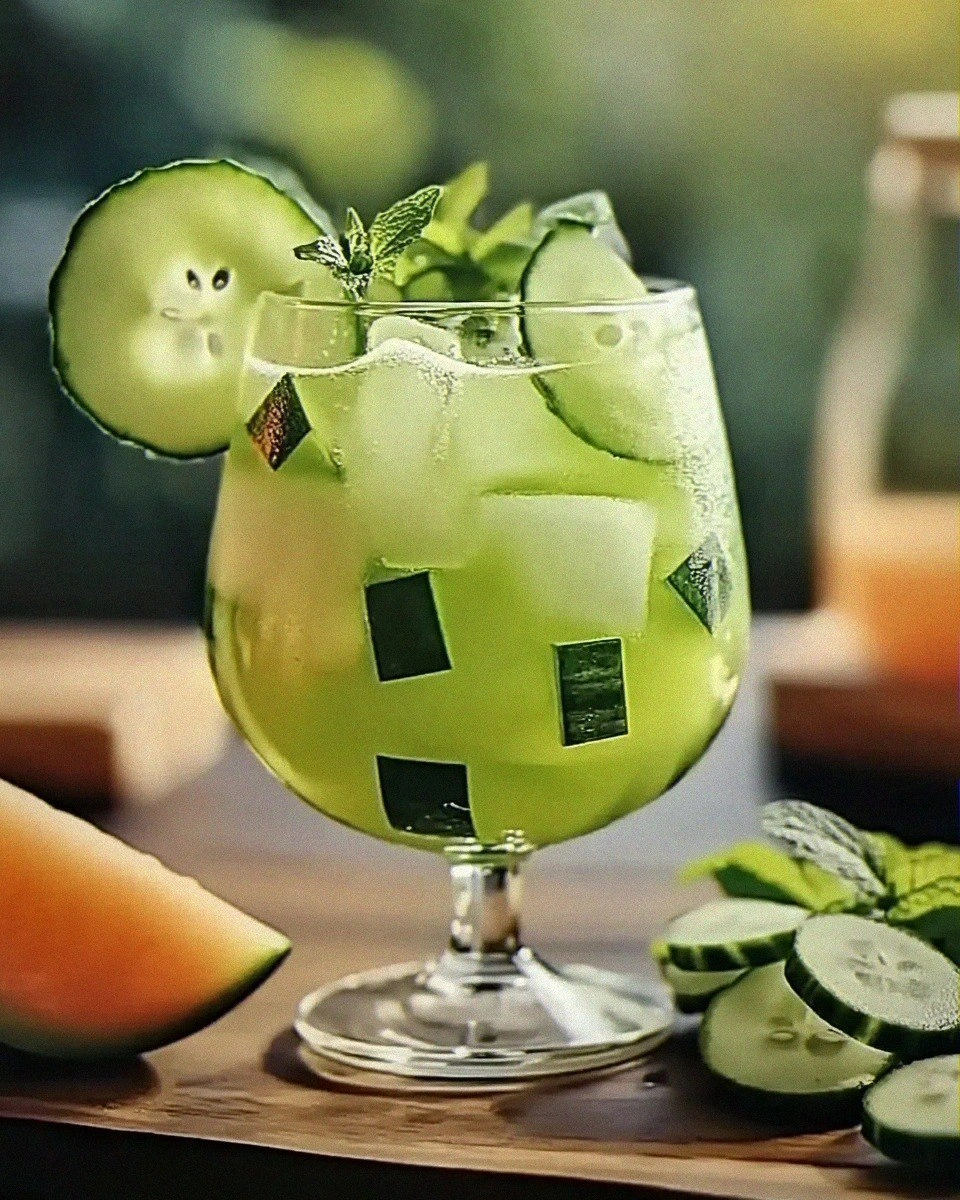 Cucumber Melon Splash: Discover This Refreshing Drink Recipe!