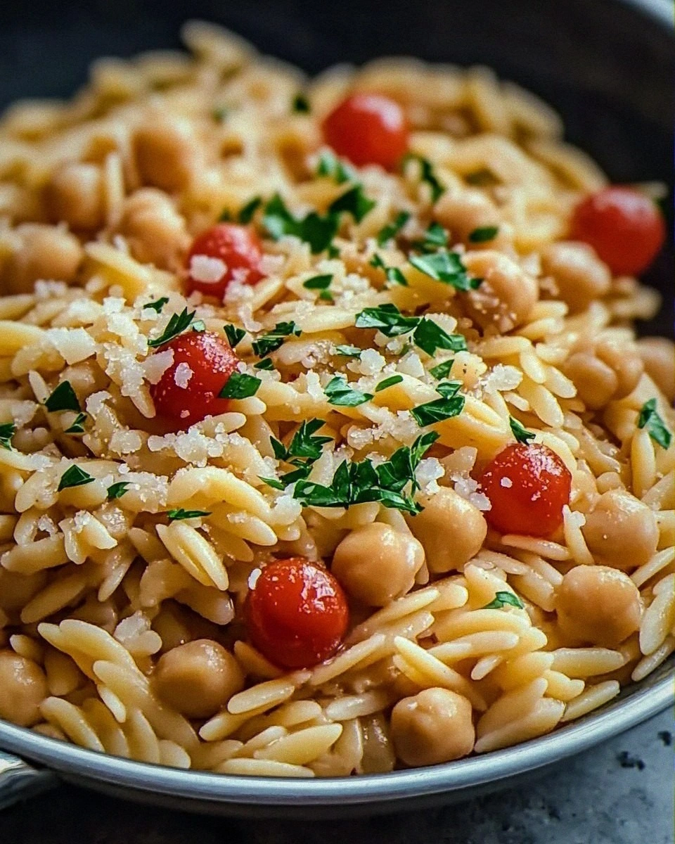 Zesty Orzo Pasta with Creamy Ricotta