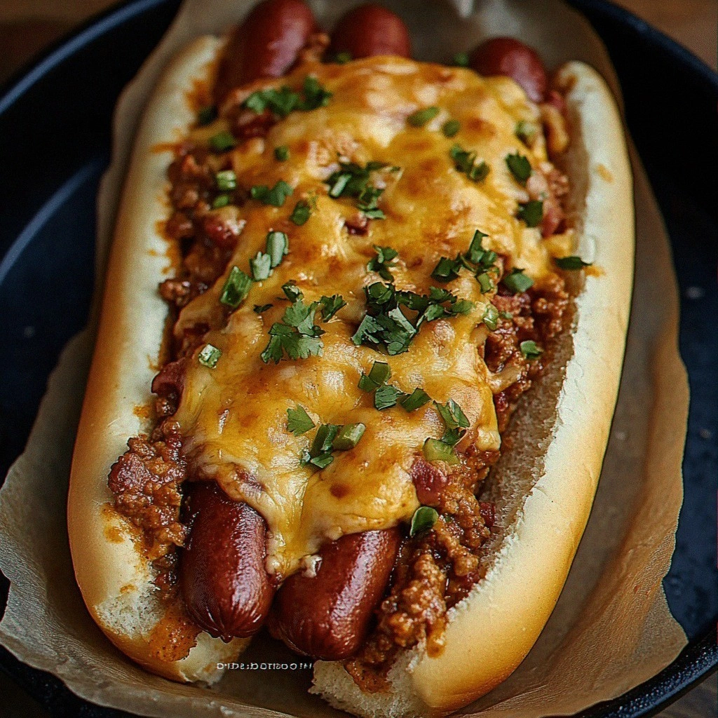 Chili Cheese Dog Bake