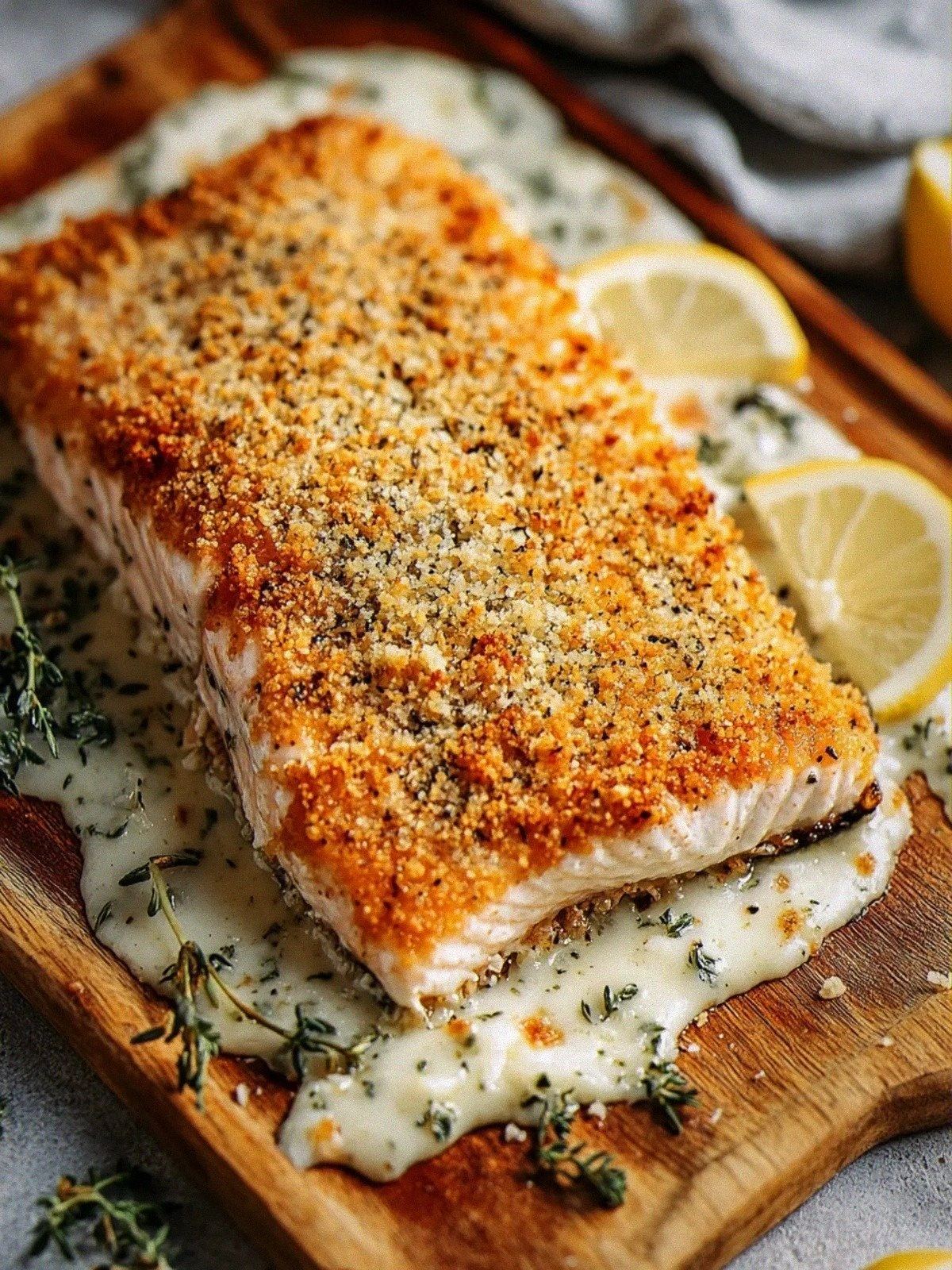 Crispy Parmesan Crusted Salmon for Easy Gourmet Nights