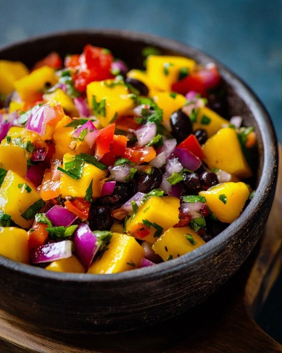 Mango Black Bean Salsa: A Taste Of Memories And Sunshine