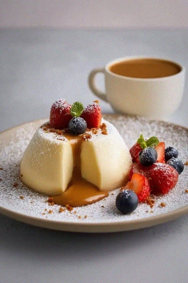 Baileys Panna Cotta (Non-Alcoholic)