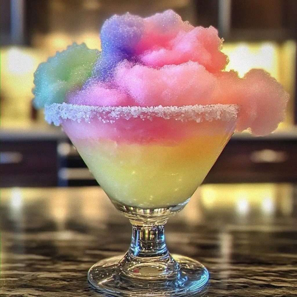 Cotton Candy Margarita Shot