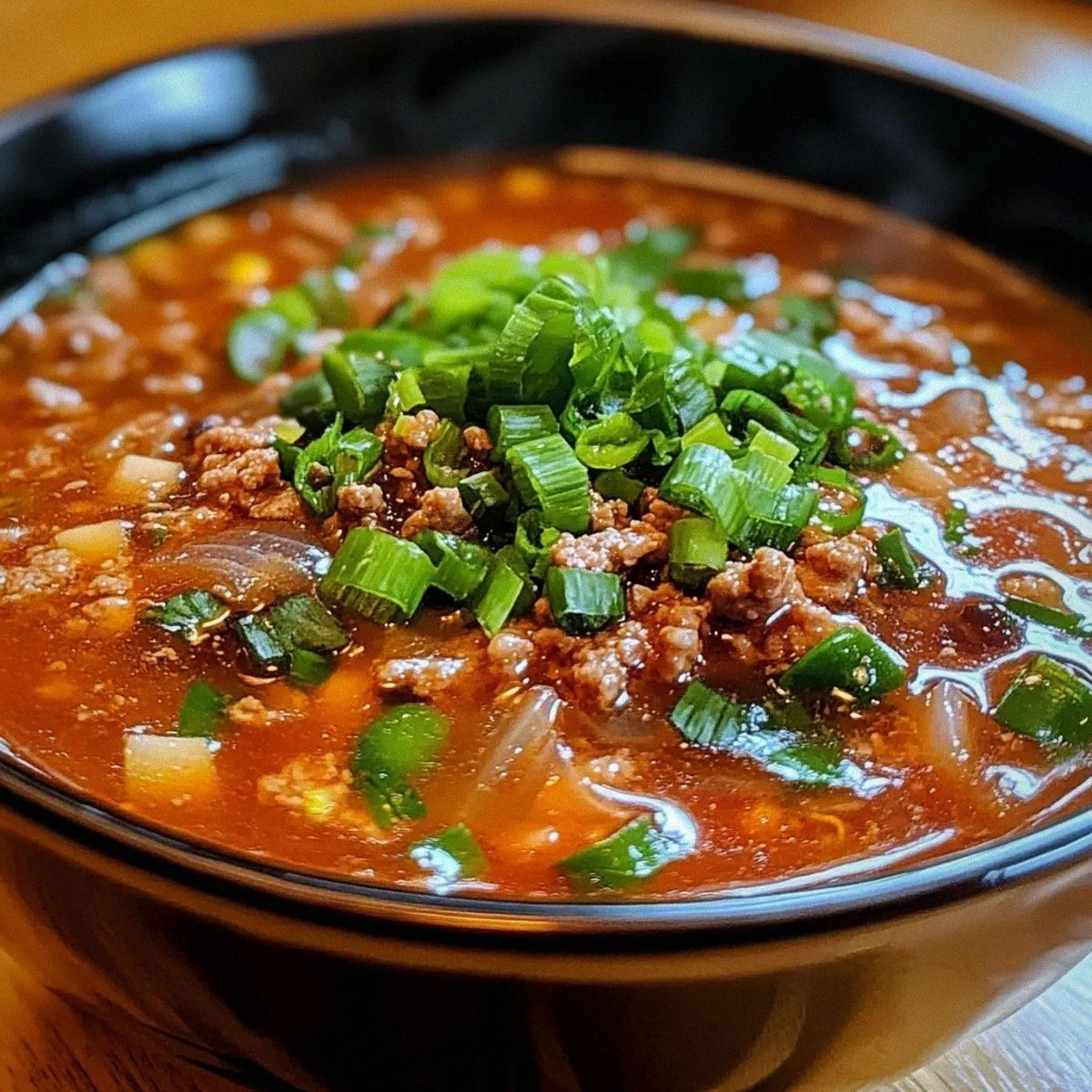 Tomato Enoki Mushroom Soup: A Cozy Comfort in Minutes