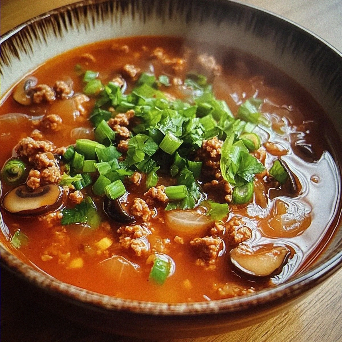 Tomato Enoki Mushroom Soup: A Cozy Comfort in Minutes