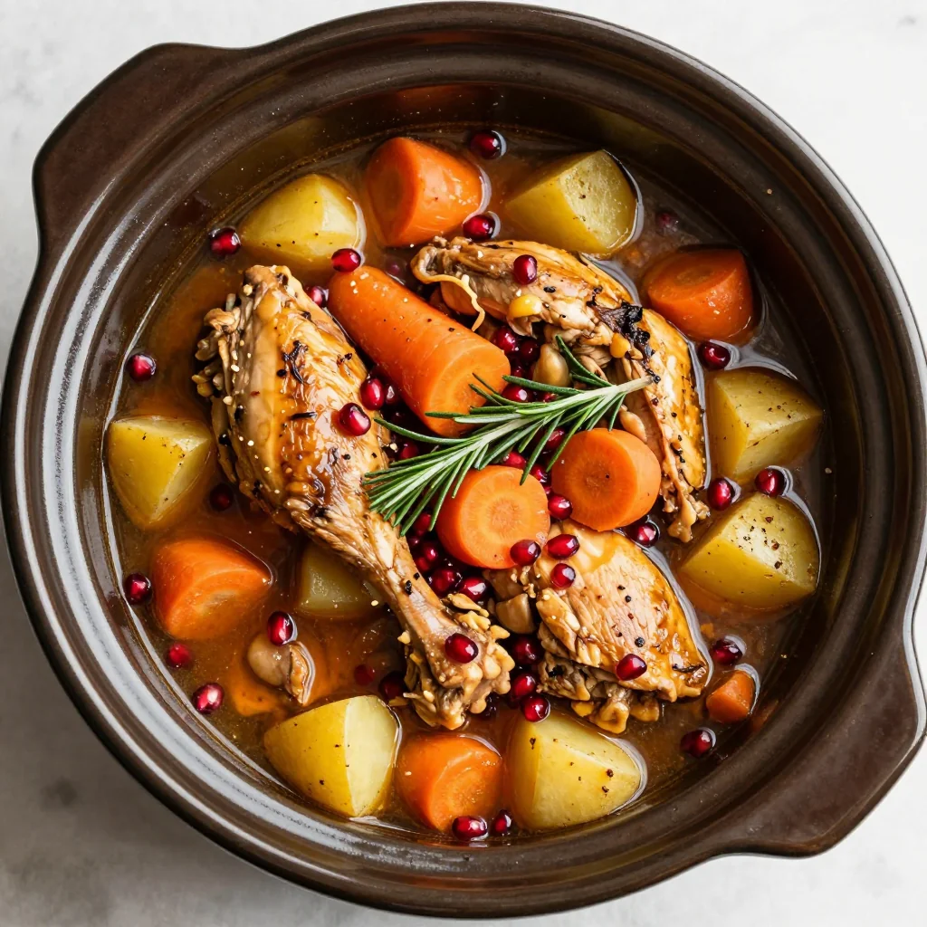 batch cooking slow cooker chicken and winter vegetable stew for families
